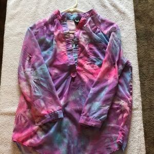 Iron fist spine blouse